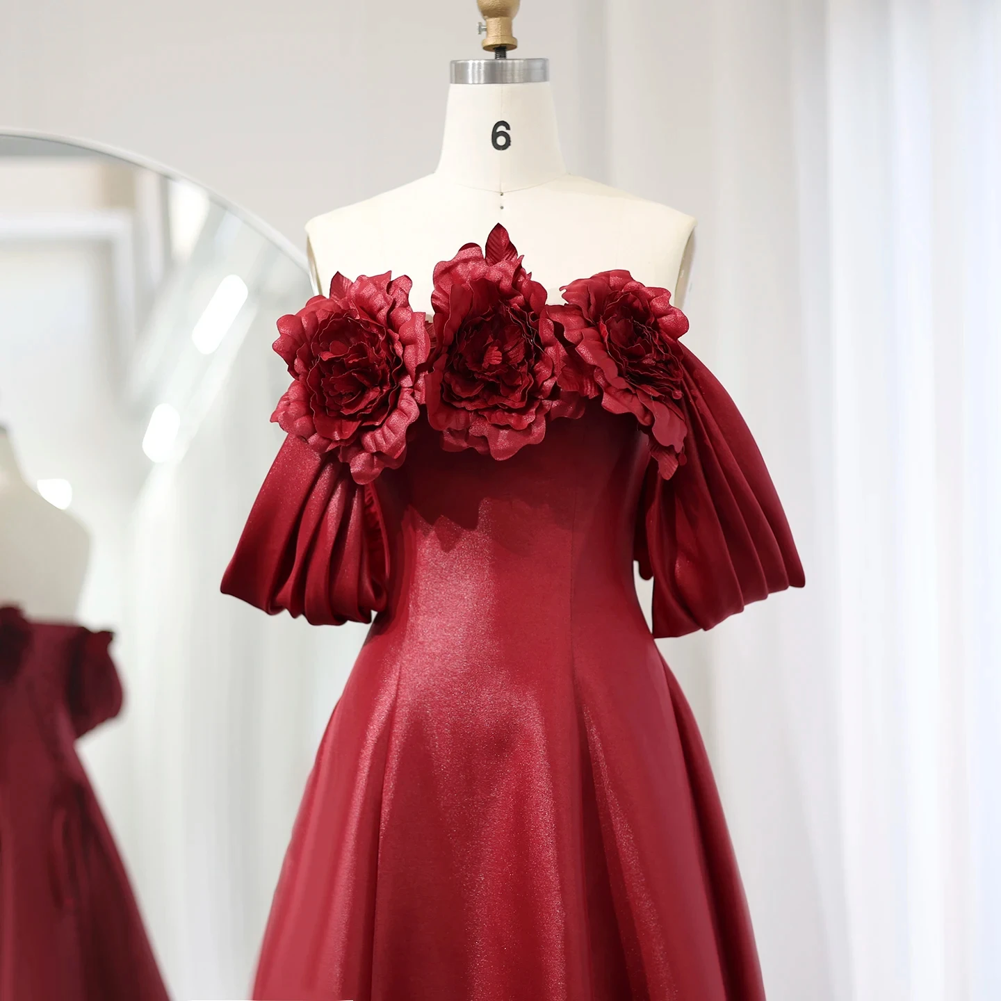 open lace back dress Arden Mini Dress Red – Augustine