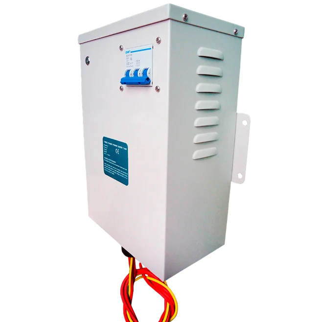 Factory Direct 3 Phase Electricity Saver Energy Saving Equipment Power Saver Device with Circuit Breaker T600CB