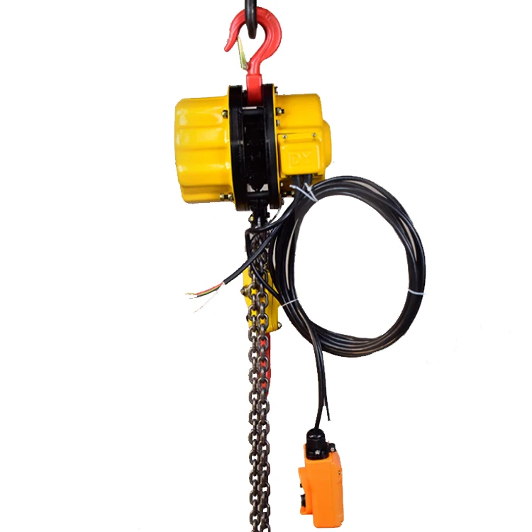 2Ton Electric Chain Hoist With 12M Chain Fast Speed for Russia Market
