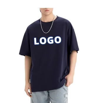 Summer t-shirts High Quality 100% Cotton Casual Custom Logo Desgin for Men's t-shirt Camisetas de Tamanho Grande