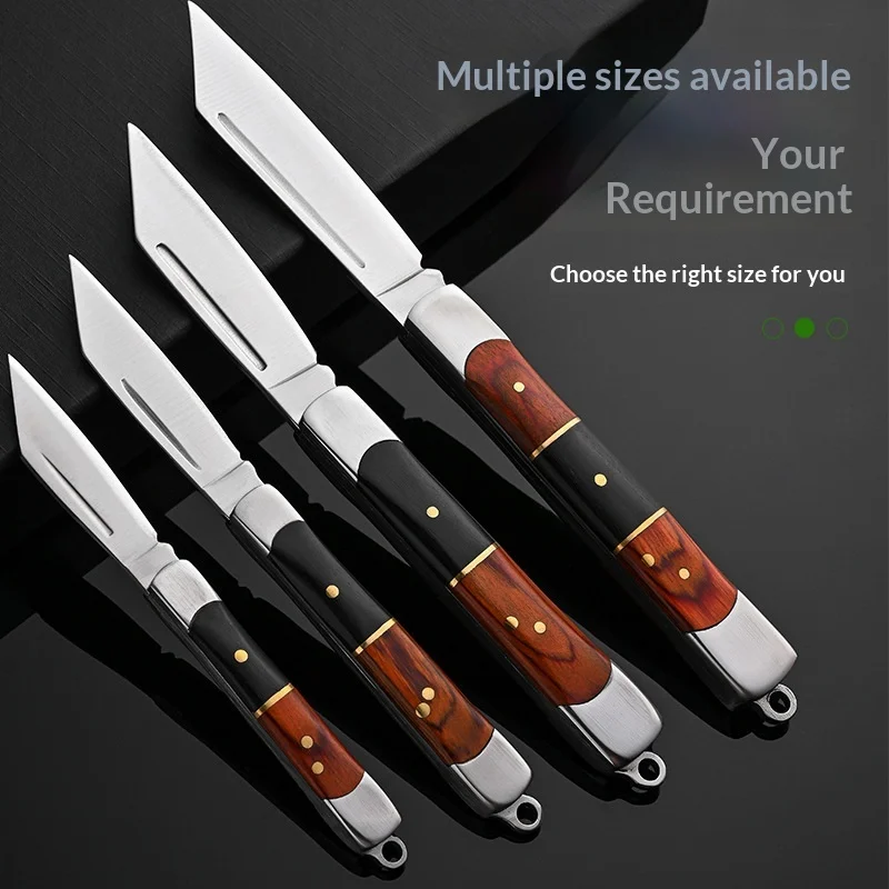 Mini Keychain Utility Knife Non-Folding Portable Pendant Cutter for Parcel Opening Daily Gift OEM - view 1