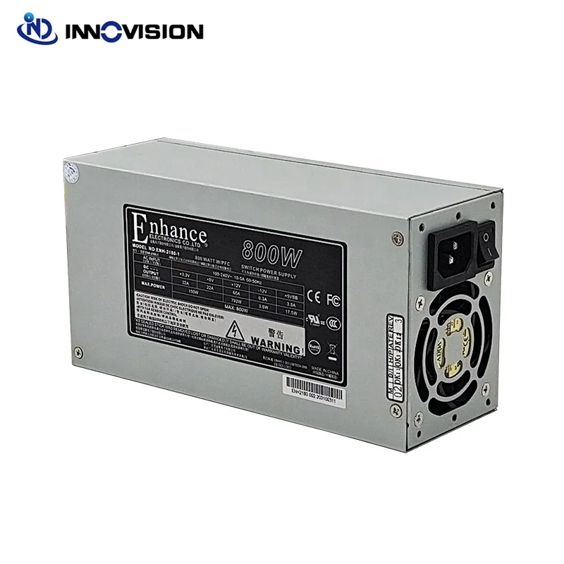 PSU for Enhance 2U 800W Power Supply ENH 2180 1 並行輸入品 For Enhance 2U 800W Industrial Computer Server Power Supply ENH