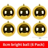 Sfera luminosa 8 cm (6 per gruppo)