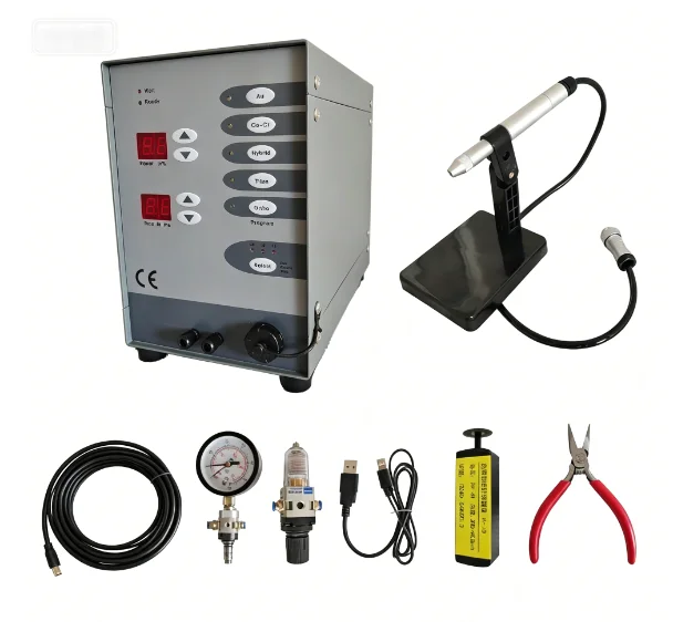 TEBAK Dental Argon Gas Pulsed Arc Welding Machine - Precise Welding Device for Gold, Silver and Titanium Alloy Jewelry