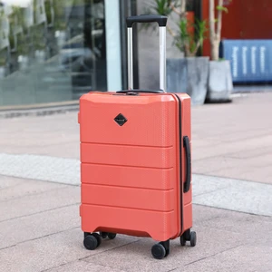 Waterproof Trolley Suitcase Lightweight Easy to Carry Durable Trolley Bag PP 18 22 26 Inch Travel Luggage Sets