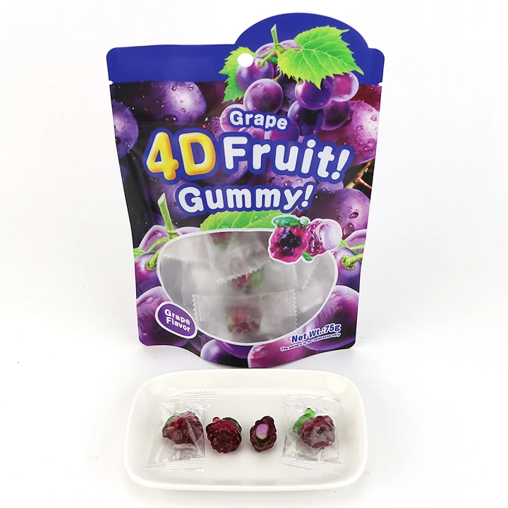 4D fruit gummy