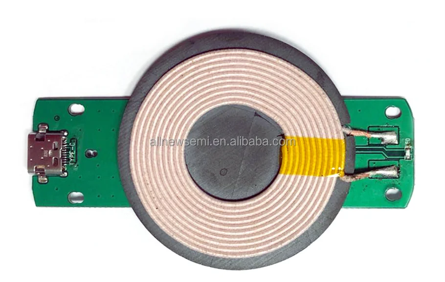 Design development and processing of 5w10w15w wireless fast charging PCBA circuit board