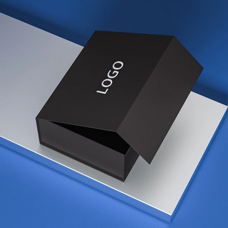 Custom Packaging Boxes | Lipack 2024 New Custom Logo Printed Hair Extension Packaging Boxe Luxury Wig Magnetic Closure Rigid Paper Box