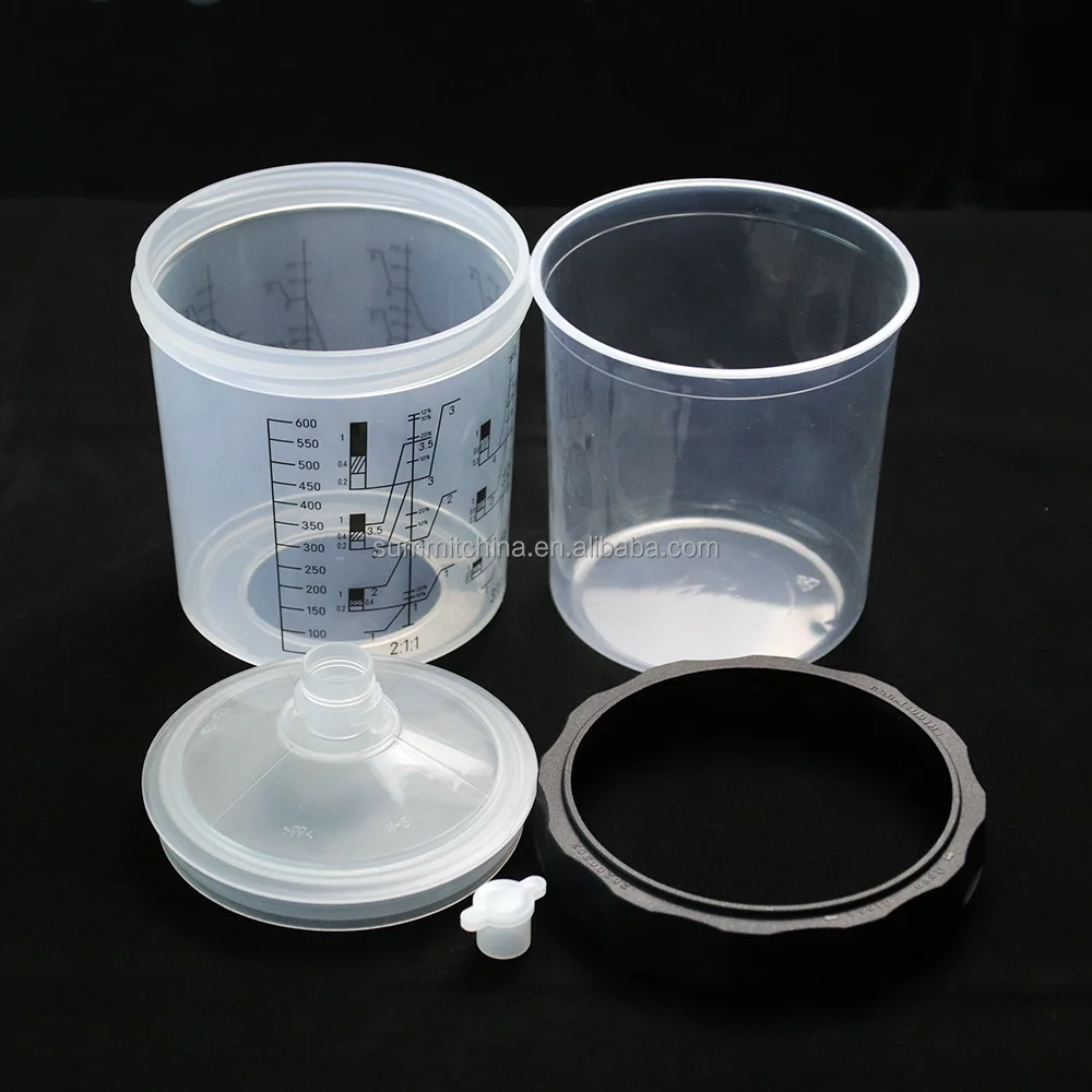 
 Бесплатный образец, безвоздушный пистолет-распылитель краски, 600 мл ППС, система краски с одноразовым внутренним стаканом для краски автомобиля  