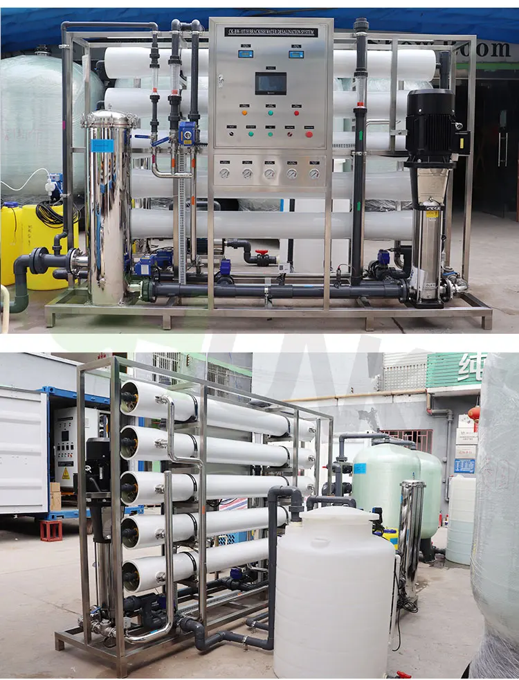 Brackish Water Reverse Osmosis Desalination Salt Water To Drinking ...