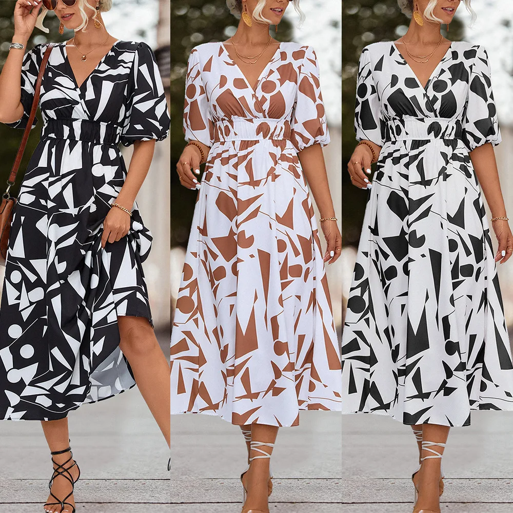 chinese dress ladies FQFGGYD Summer Dresses for Women Solid Color Roundneck A-Line Maxi Dress  Casual Sundresses Wedding Guest Dresses at Amazon Women's Clothing store