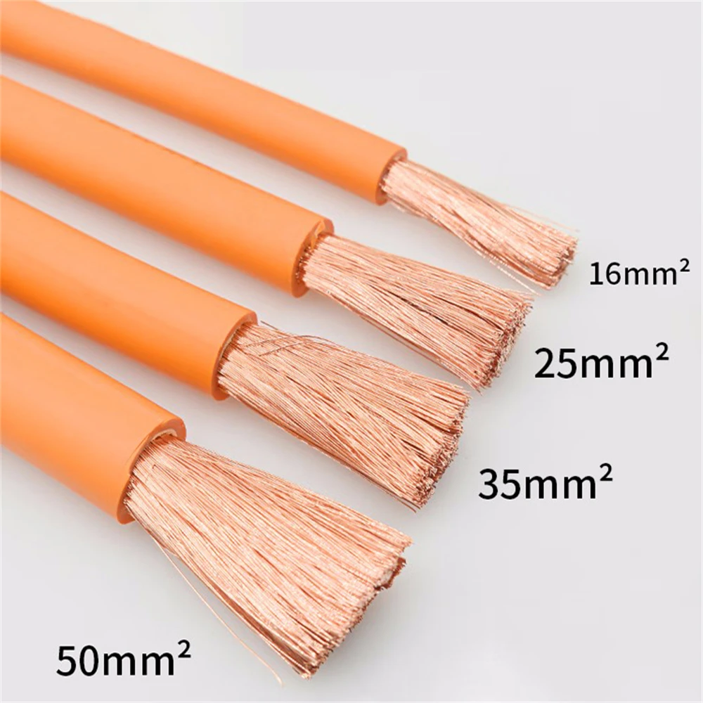 Iso 6722 Xlpe Ev Cable 35mm 50mm 70mm 95mm Orange High Voltage