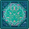 Fleur vert foncé