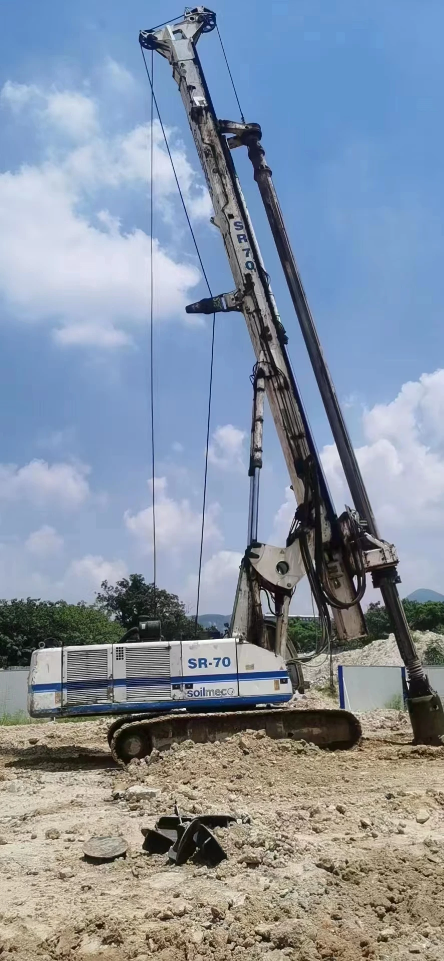 High-quality Engineering Equipment Sany Sr360 Rotary Drilling Rig Used ...