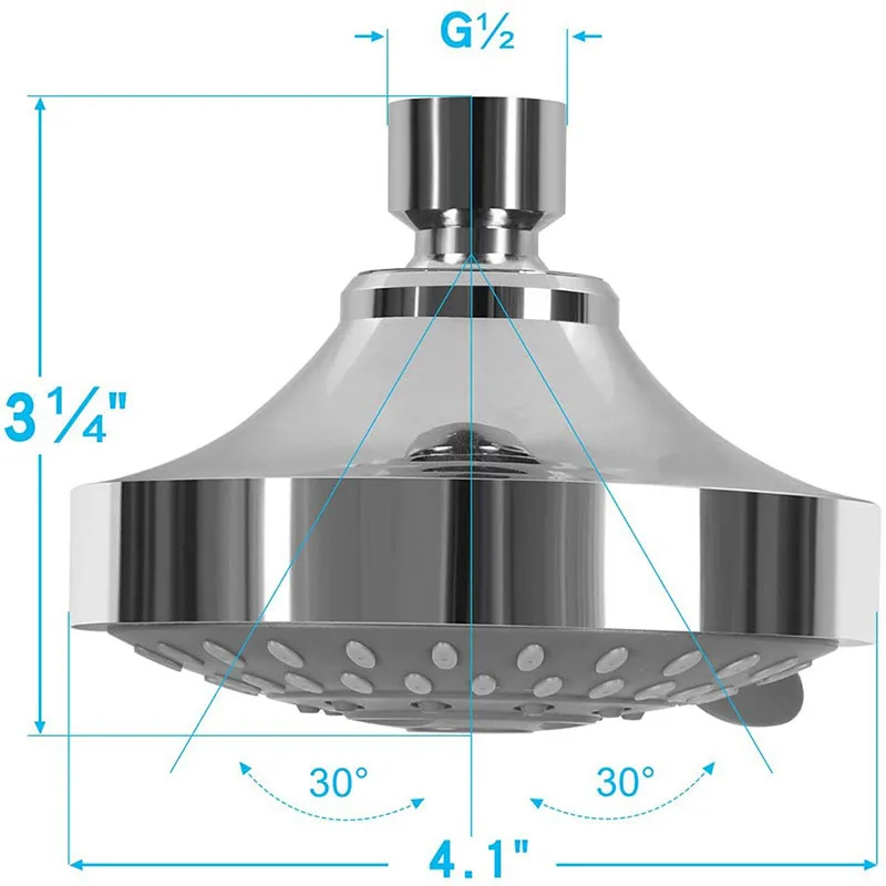 Luxury Overhead Spray Shower Head Holder Shower Shower - Buy Shower 