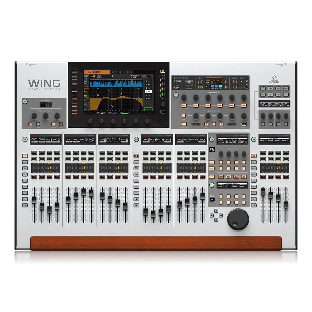 【美品】behringer WING　フルステレオデジタルミキシングコンソール Behringer WING Full Stereo Digital Mixer Console with Built-in Effects