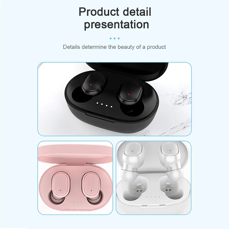 Бесплатный мобильный телефон bluetooth гарнитуры bt 5 0 Водонепроницаемый мини airdots 2 3 наушники-вкладыши Наушники-вкладыши tws с игровые Беспроводные наушники