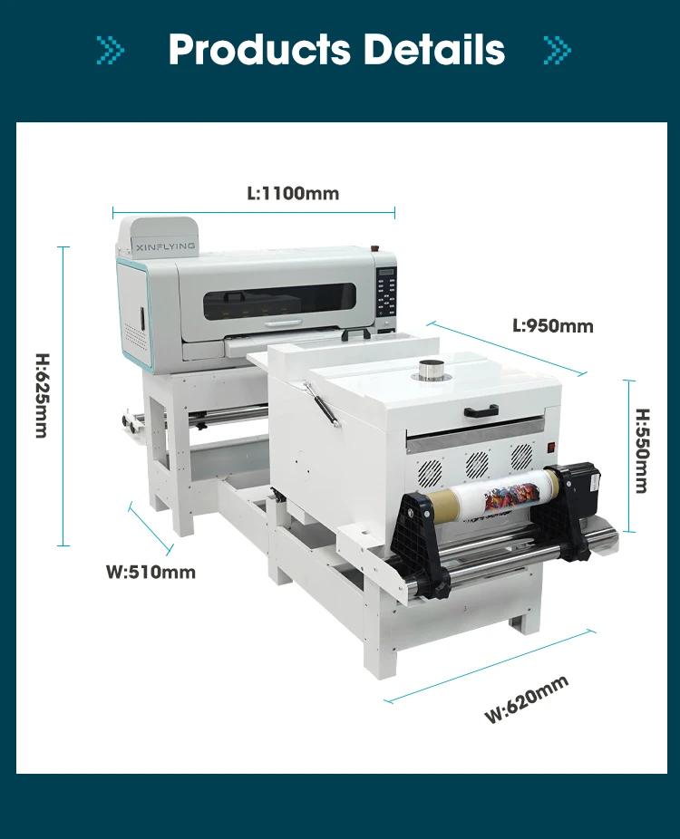 On-Time Delivery Guarantee: A2 DTF Printer XP600 for T-Shirt Printing ...