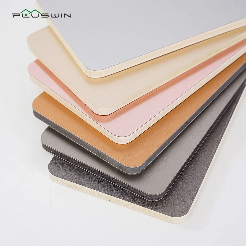 Laminated PVC sheet Imported PUR Glue Wood Veneer Plastic Sheets