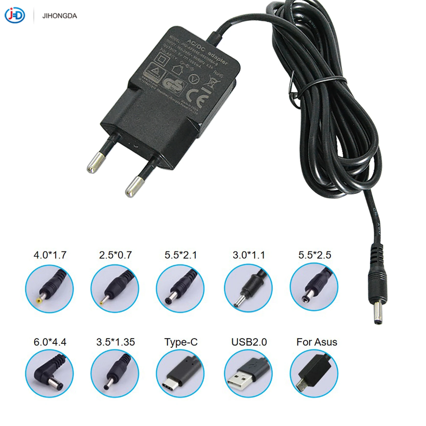 Конкурентоспособная цена высокое качество сертификация fcc gs pse ccc ce cb европейская вилка 6 Вт адаптер питания для телефона постоянного и переменного