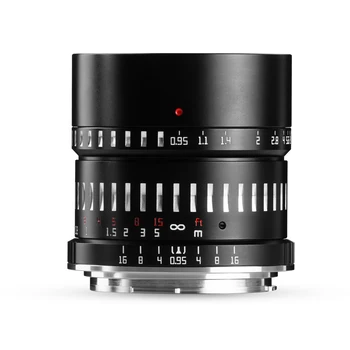 TTArtisan APS-C 50mm F0.95 Manual Focus F0.95-F16 Retro Style Camera Lens With E/FX/EOS M/EOS R/Z/L Mount