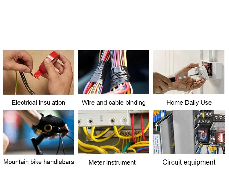 Factory Directly Pvc Electrical Insulation Tape Log Roll 3m Temflex Pvc