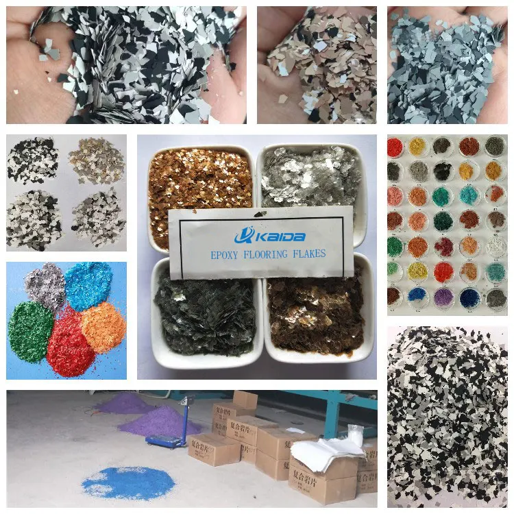 Epoxy Color Flakes Flooring Epoxy Flake Flooring  Coating Kits