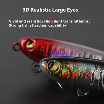 ABS Material Z-Dog Lure Long-Casting Topmouth Culter Bass Target 10g Floating Pencil Surface Fishing Lure – Pencil – view 3
