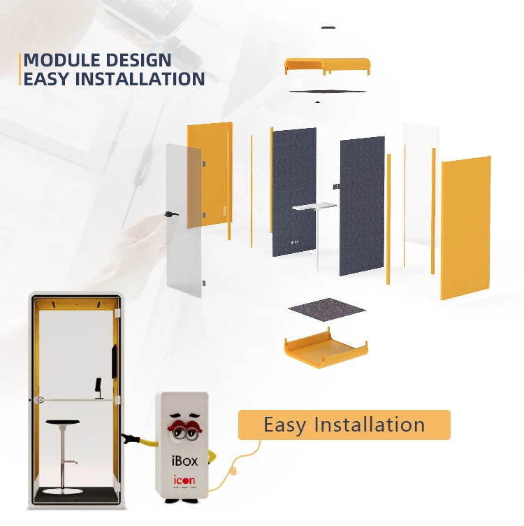 Pod Sound Proof Booth Phone Booth supplier