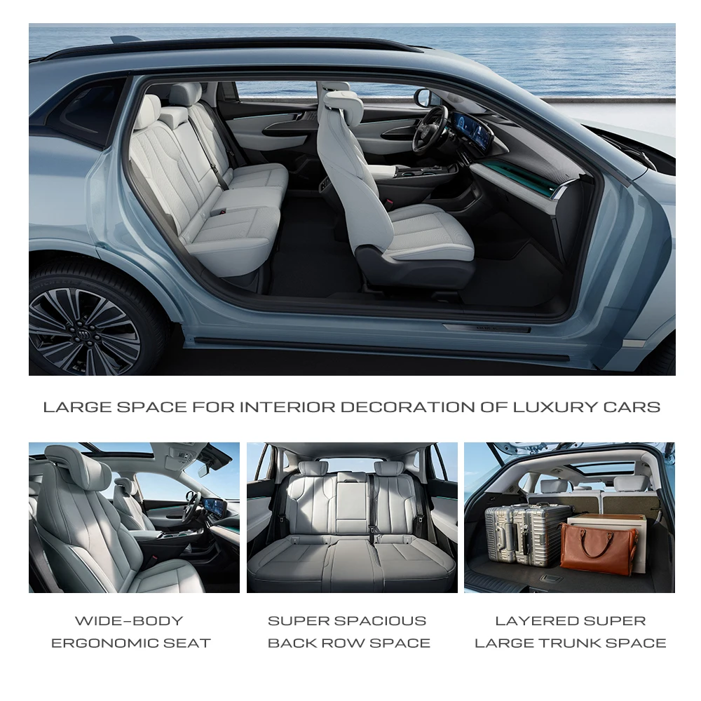 Electric Buick E5 Vehicle Pure SUV EV Car Long Range 620km