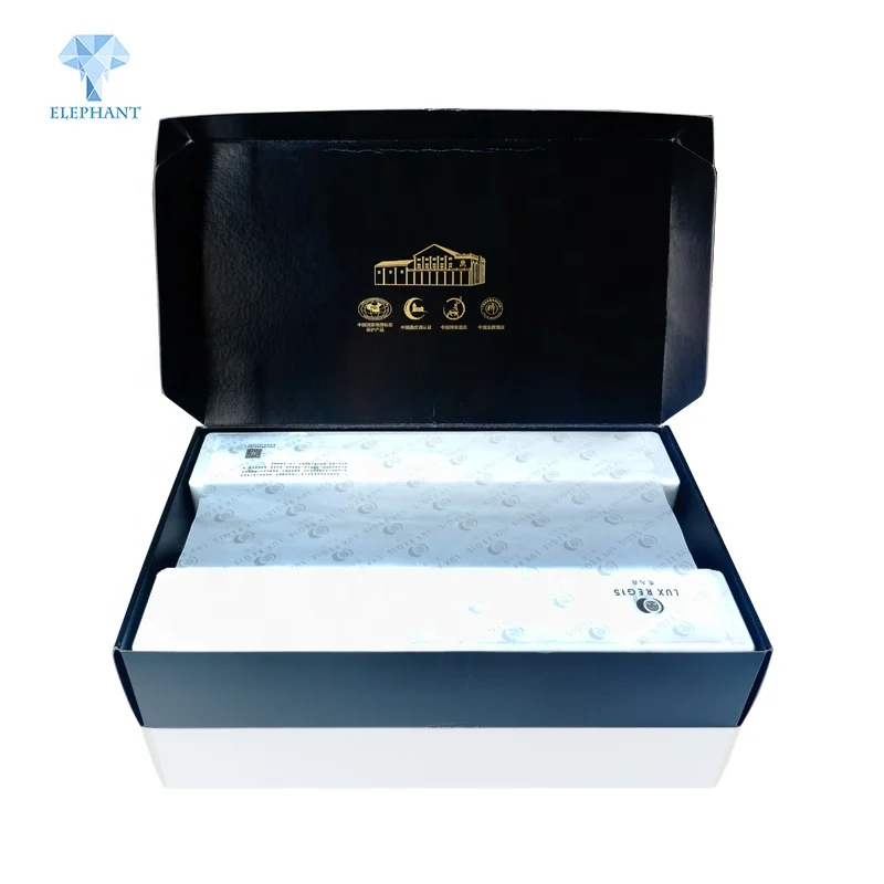 Изготовленный на заказ логотип винная гофрированная бумага подарочная упаковка набор пенопластовая коробка для вина