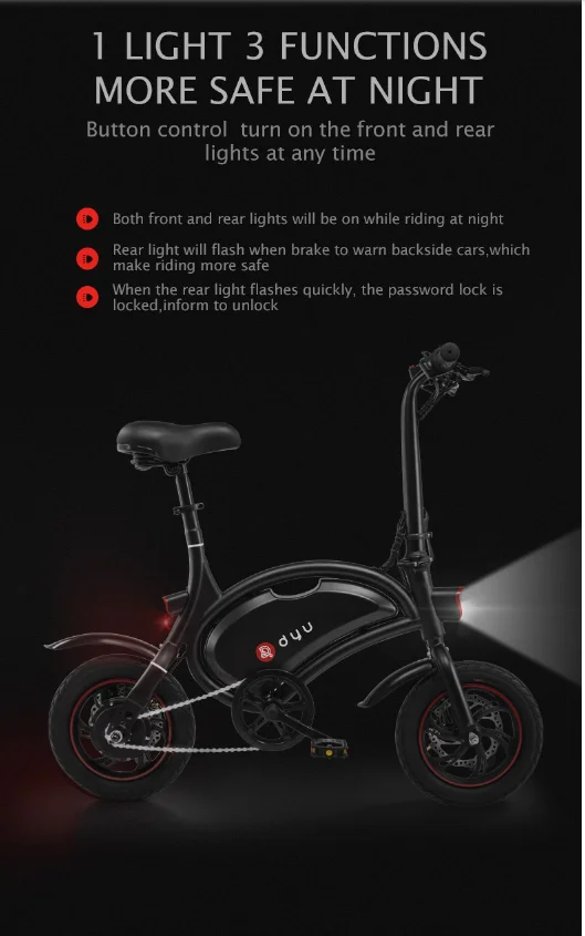 Ultimate Well-priced Hot-selling Foldable and Portable All Scenario D2F Patter Electric Bicycle