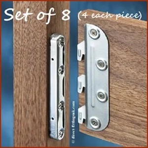 Chinese Factories Manufacturing Custom Bed Rail Stainless Steel Furniture Hardware Metal Bracket Fittings Hinge
