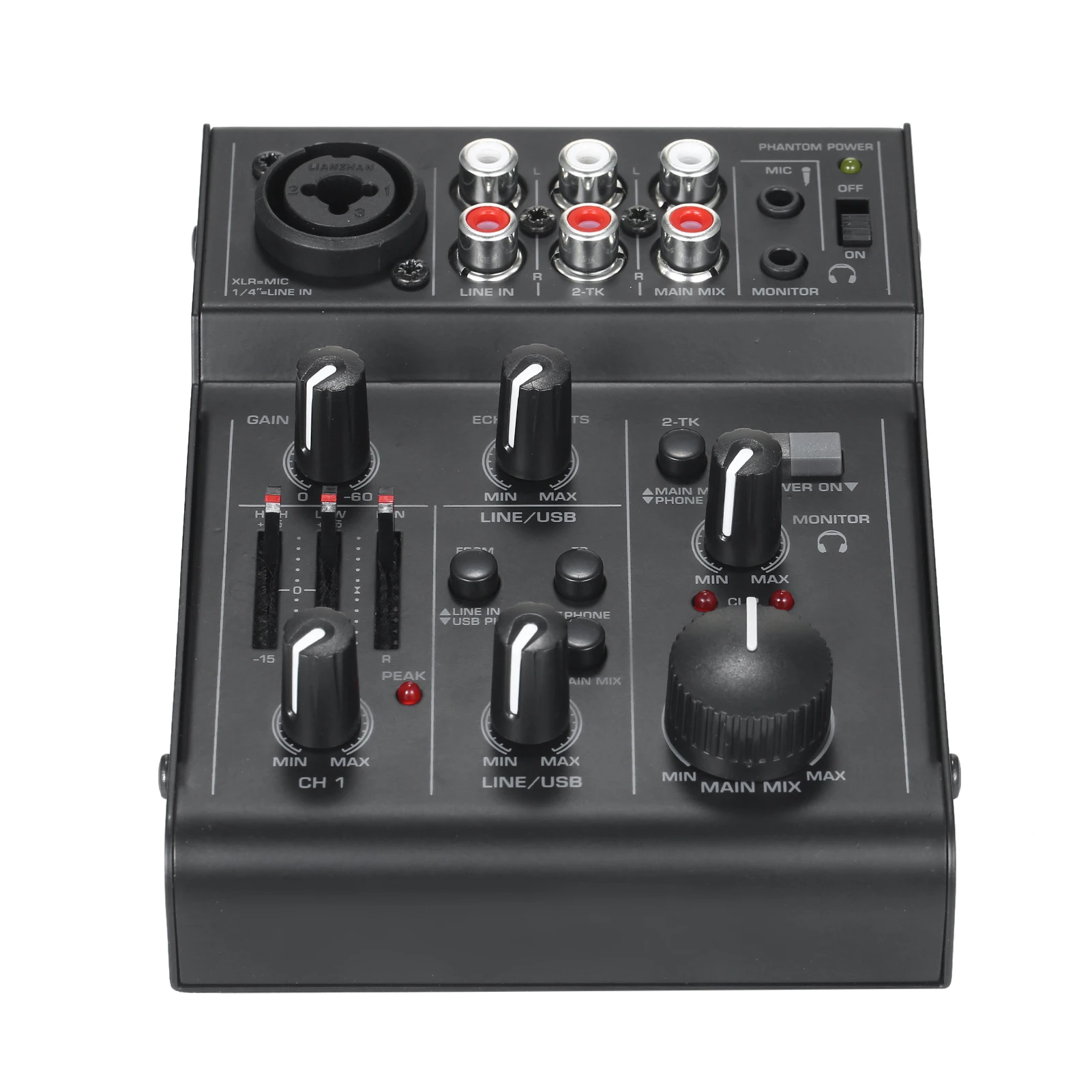 極美品5-CHANNEL COMPACT MIXER MIX5＋純正アダプター 極美品5