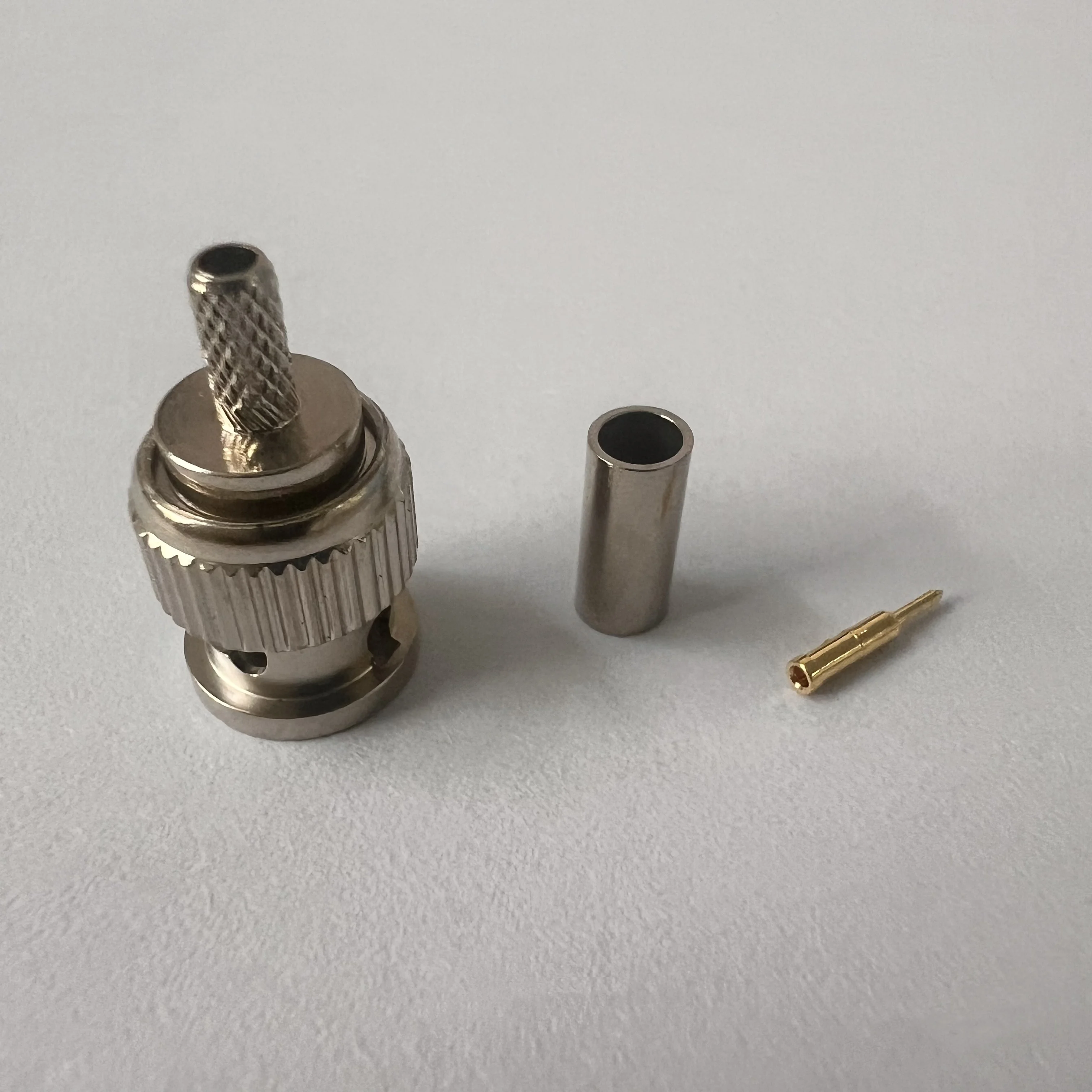 product q6 connector mini bnc c j15 coaxial connector 50ohm mini bnc male connector for rg316 rg174 communication cable-3