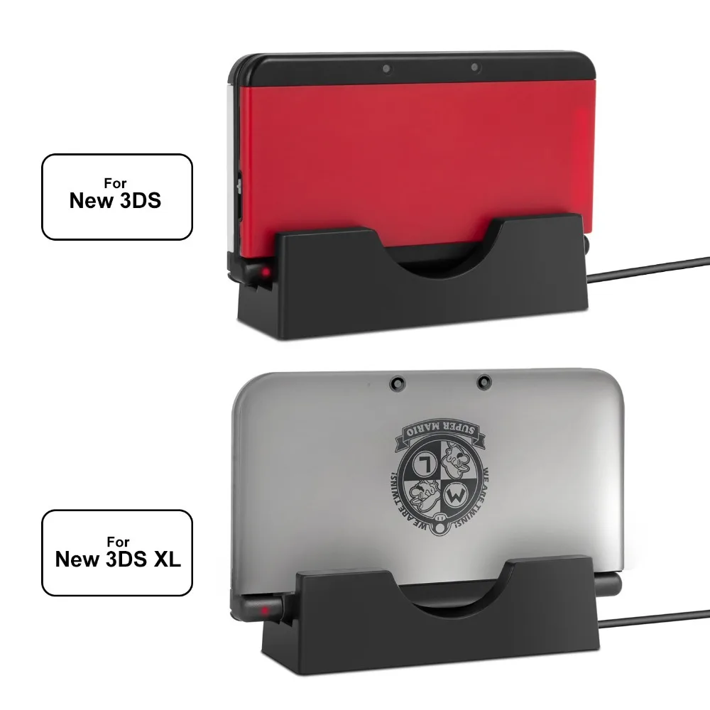 ニンテンドー3DS用/新しい3DSXL/3DSLL充電スタンド充電