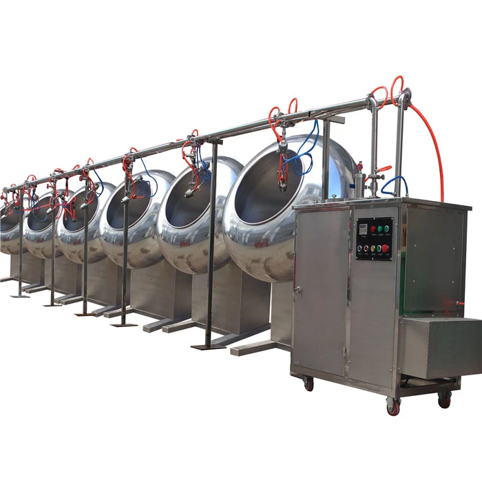 Профессиональная автоматическая машина для нанесения шоколадного покрытия