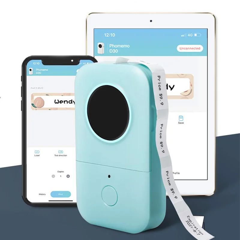 wireless label printer iphone