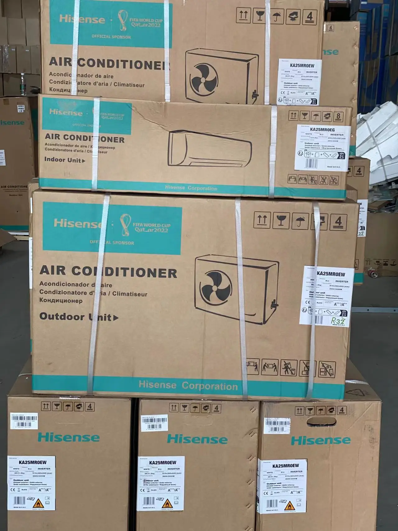 Hisense 12000btu 1.5hp Ghana Air Conditioning Unit Climatiser Daikin Ac