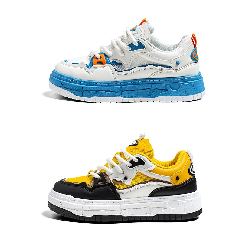 2023 Qzk Luxury Fashion Customize Brand Men Skateboard Shoes Custom Mesh Breathable Shoes