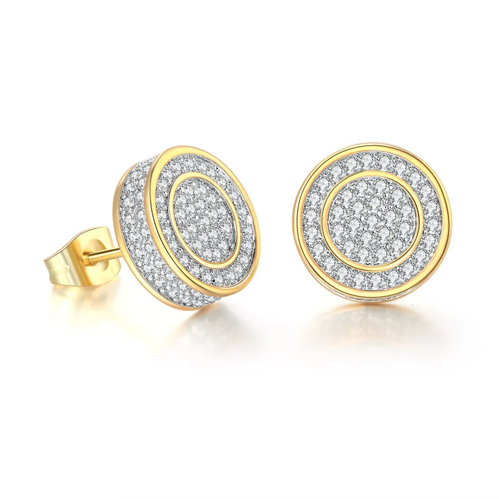 Iced Out Earrings | Diamond Earrings | Womens Earrings | Diamond Ear S –  Minx London