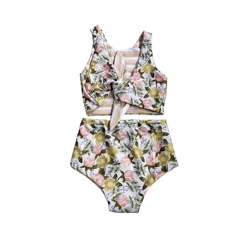 DH ODM Traje De Bano Nina 4th of July American Toddler Girls Swimwear Beachwear 2023 Plus Size
