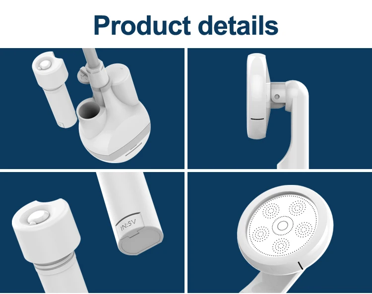 New USB Rechargeable Outdoor Ultra-portable Shower Bidet Sprayer for Bathing Personal Cleaning Traveling Hiking Camping manufacture