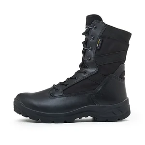 OBM ODM Custom Wholesale Leather Tactical Boots Outdoor Boots