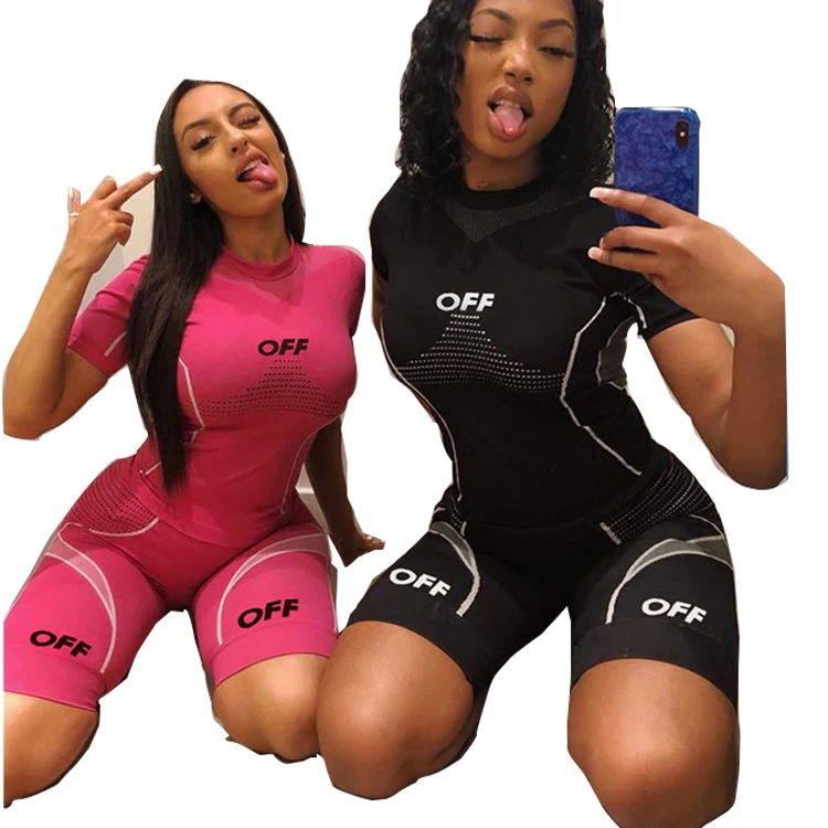 Fashion Slim Sports Fitness T Shirt 