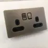 146 double 1 gang 13a socket