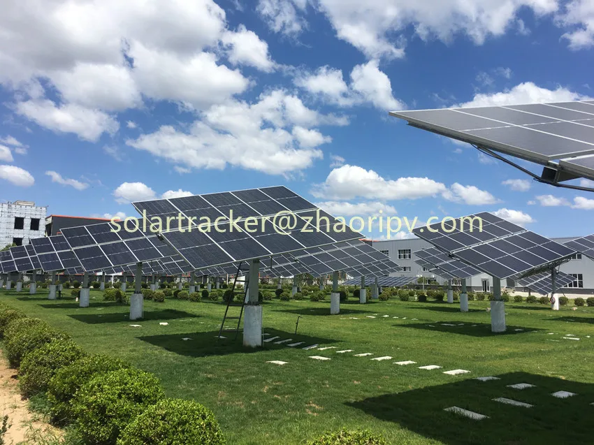 Солнечная система слежения за солнцем 1 Ось и 2 оси солнечной батареей разумная цена плоский одноосный Солнечный трекер