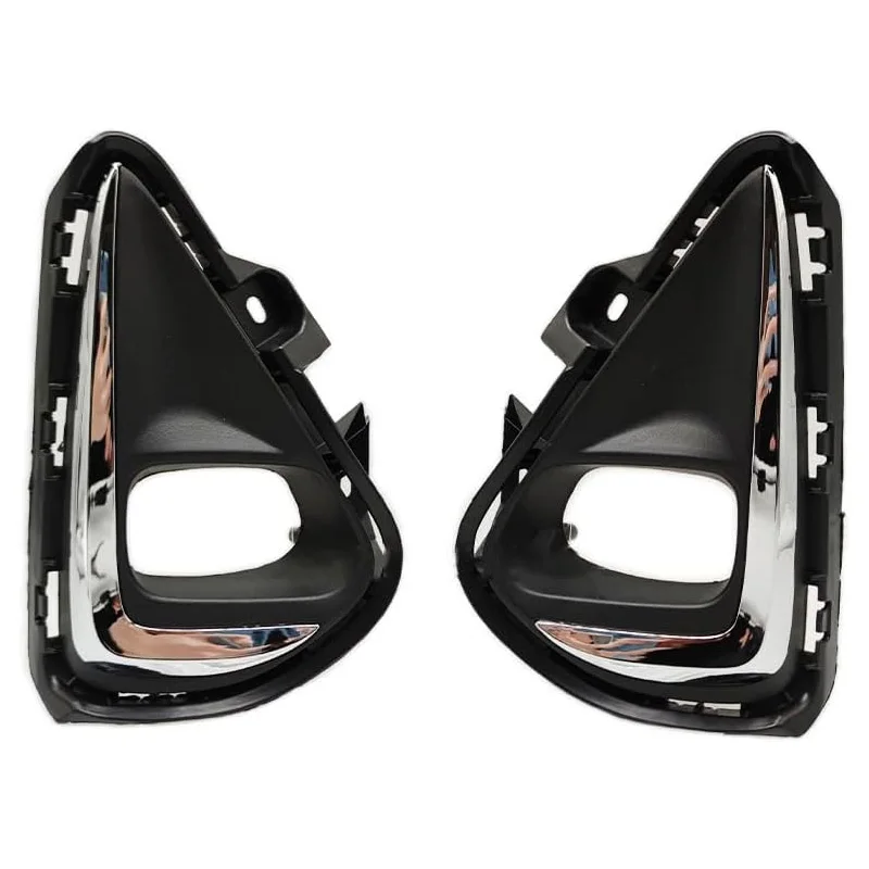 Fog Light Cover for Toyota Corolla AXIO Fielder 2018 2019 2020 LED Bumper Fog Lamp Grille Cover Bezel Pair