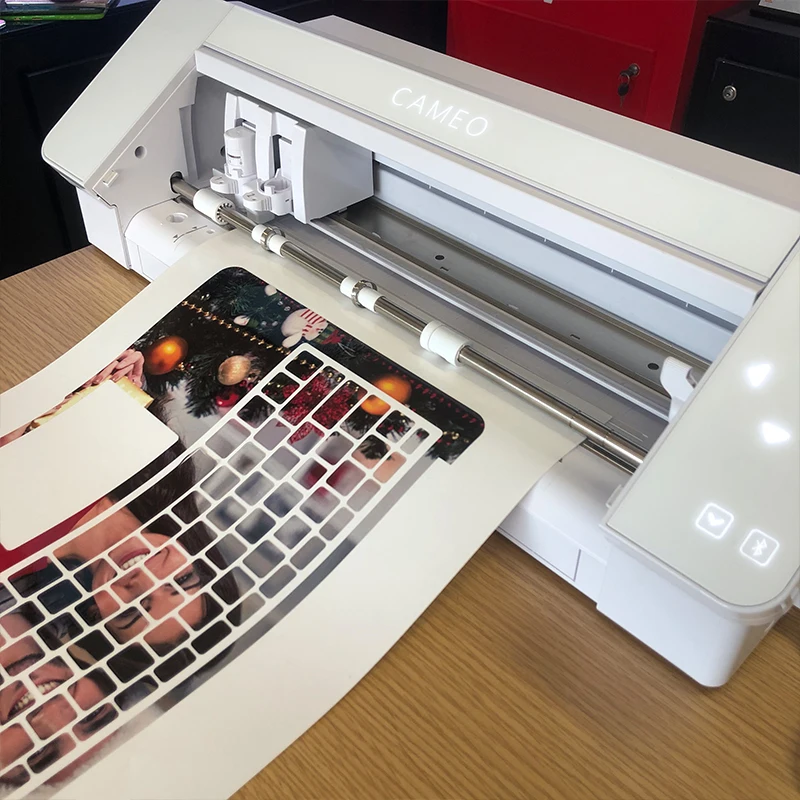 Daqin Graph Plotter for Making Laptop Skin Cutting PS5 Stickers Custom Decal Skin