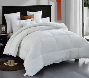 Winter Microfiber Filling Hypoallergenic Breathable Eco-Friendly Silent Comfort Simple Home Hotel Use